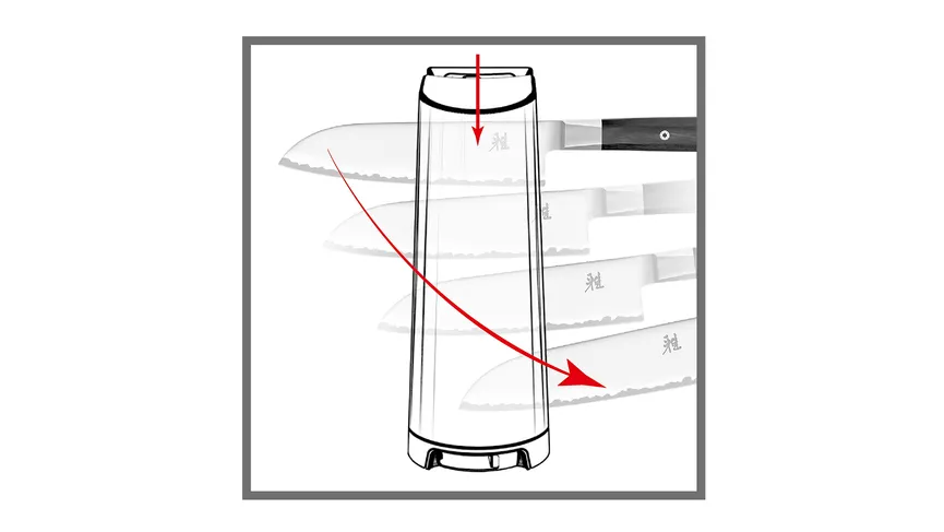 Messerschärfer V-Edge detail