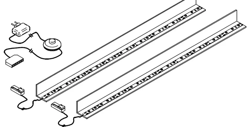 Beleuchtung hauptaufnahme