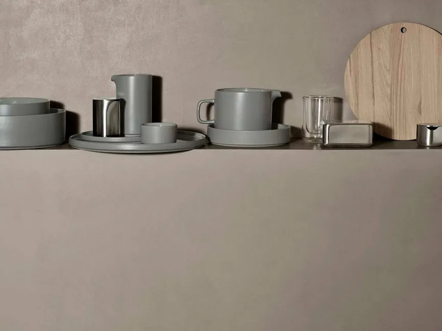 Kaffeetasse "Pilar" pewter milieu