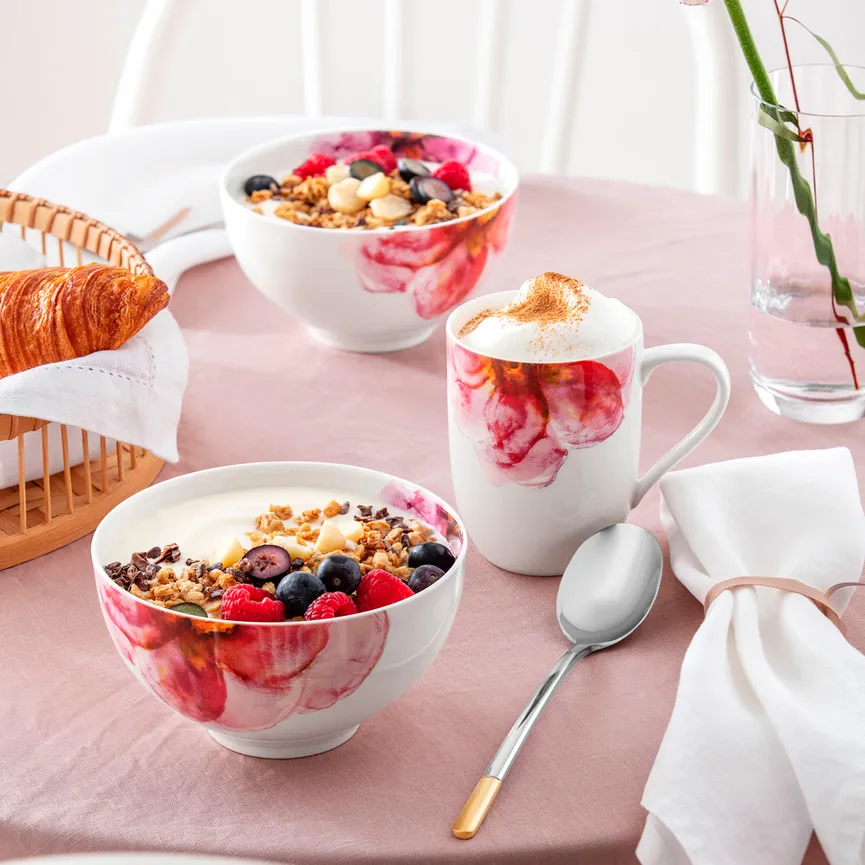 Becher "Rose Garden" 290 ml milieu