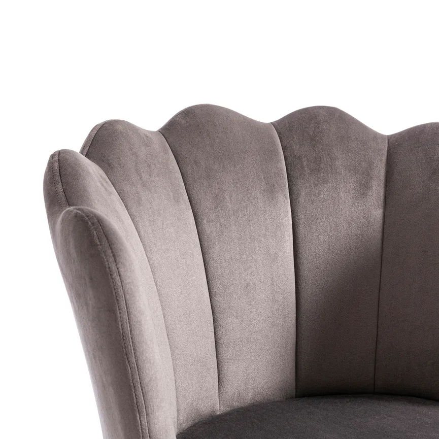 Jugenddrehstuhl dunkelgrau detail