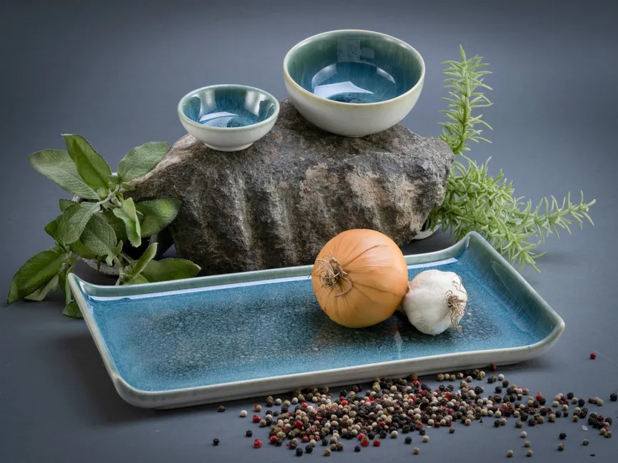 Dipschale "Caldera" grün milieu