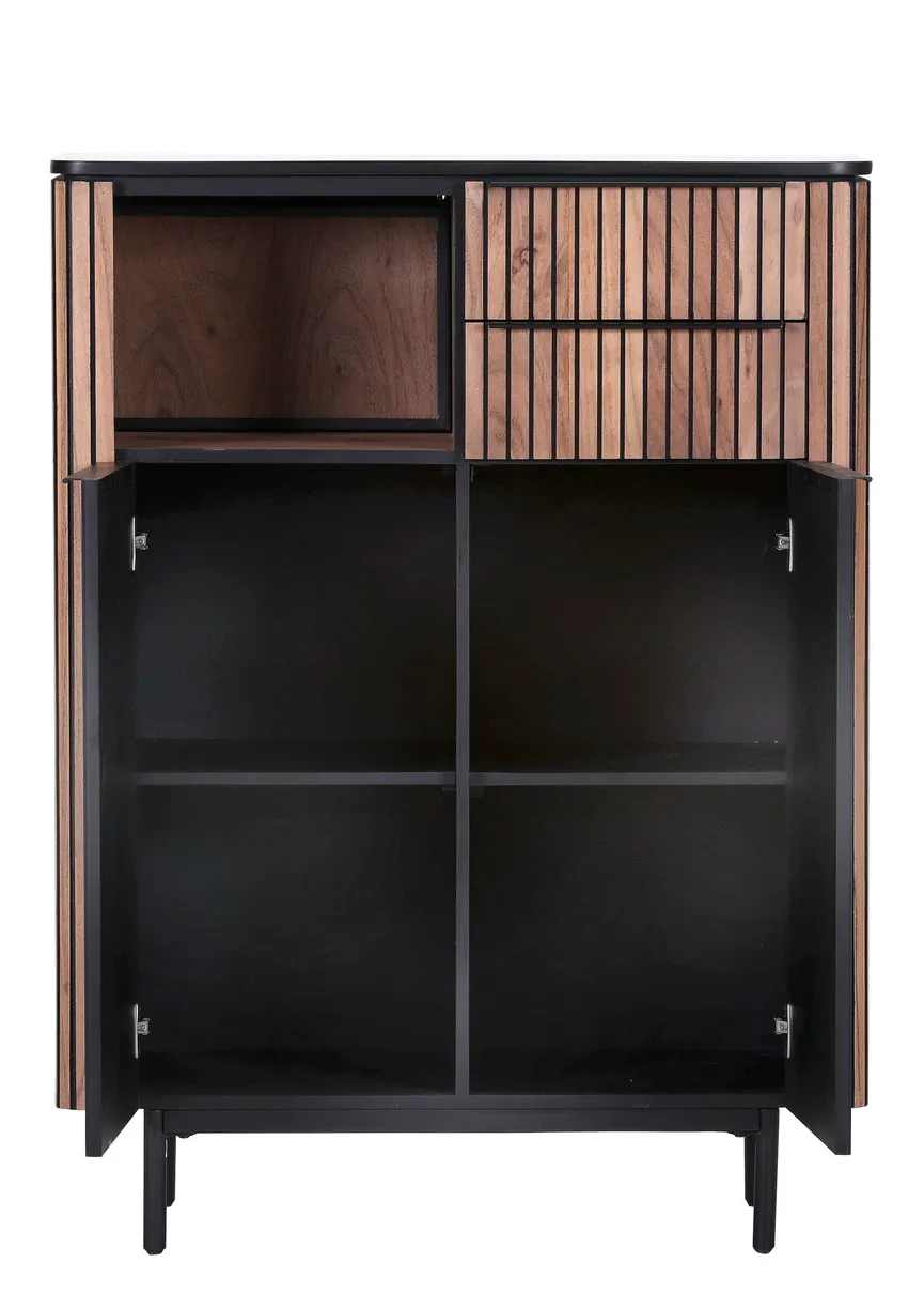 Highboard 2T/2S/1F detail