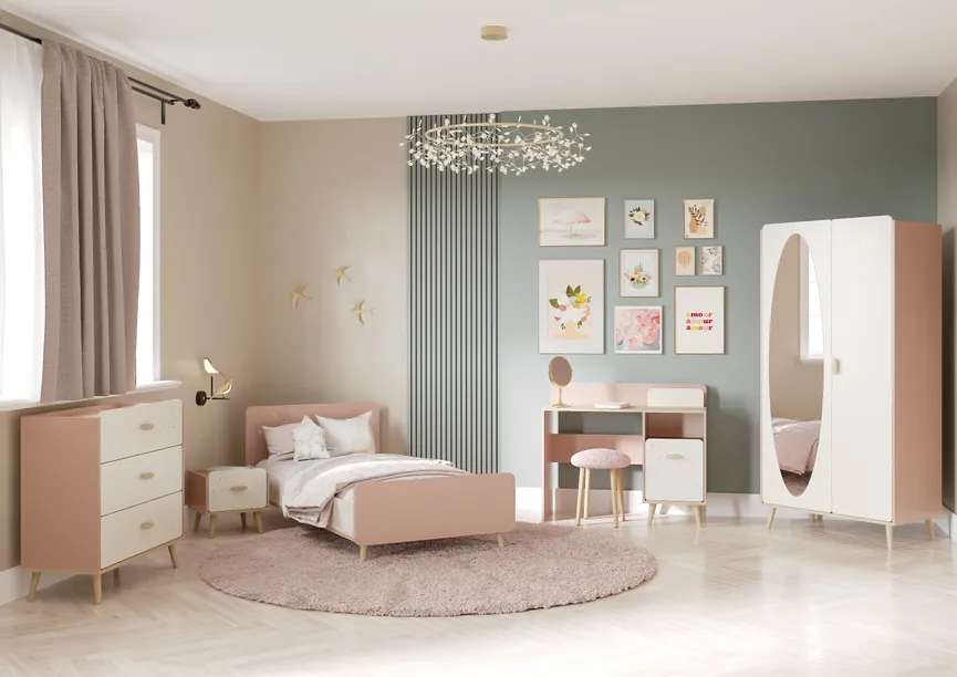 Bett LF 90 x 200 cm milieu