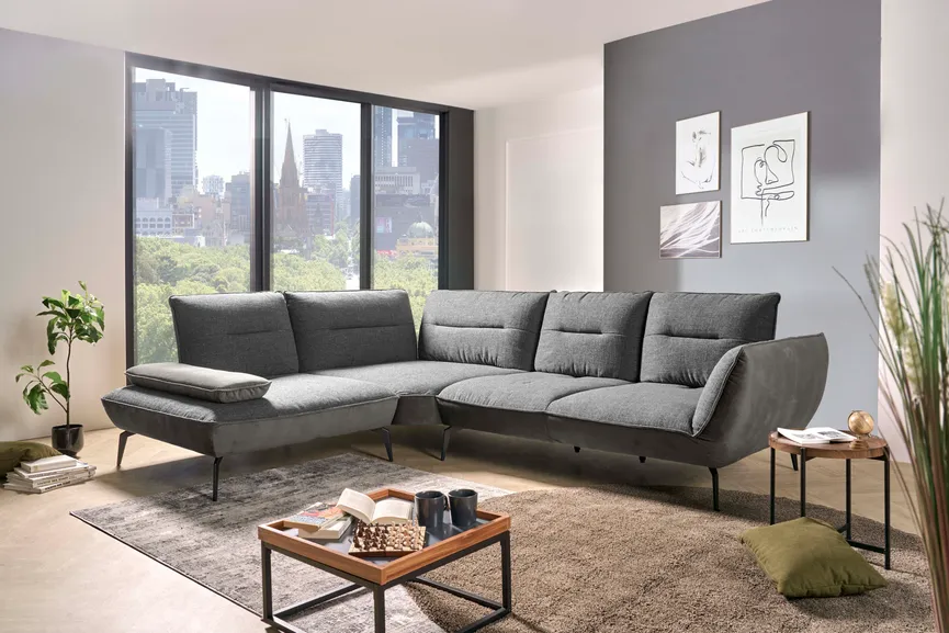 Ecksofa groß milieu
