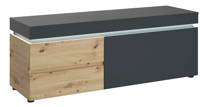 TV-Lowboard mit 1 Klappe material_farbe