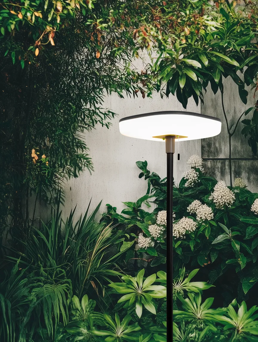 Akku-Stehleuchte "Solara" detail