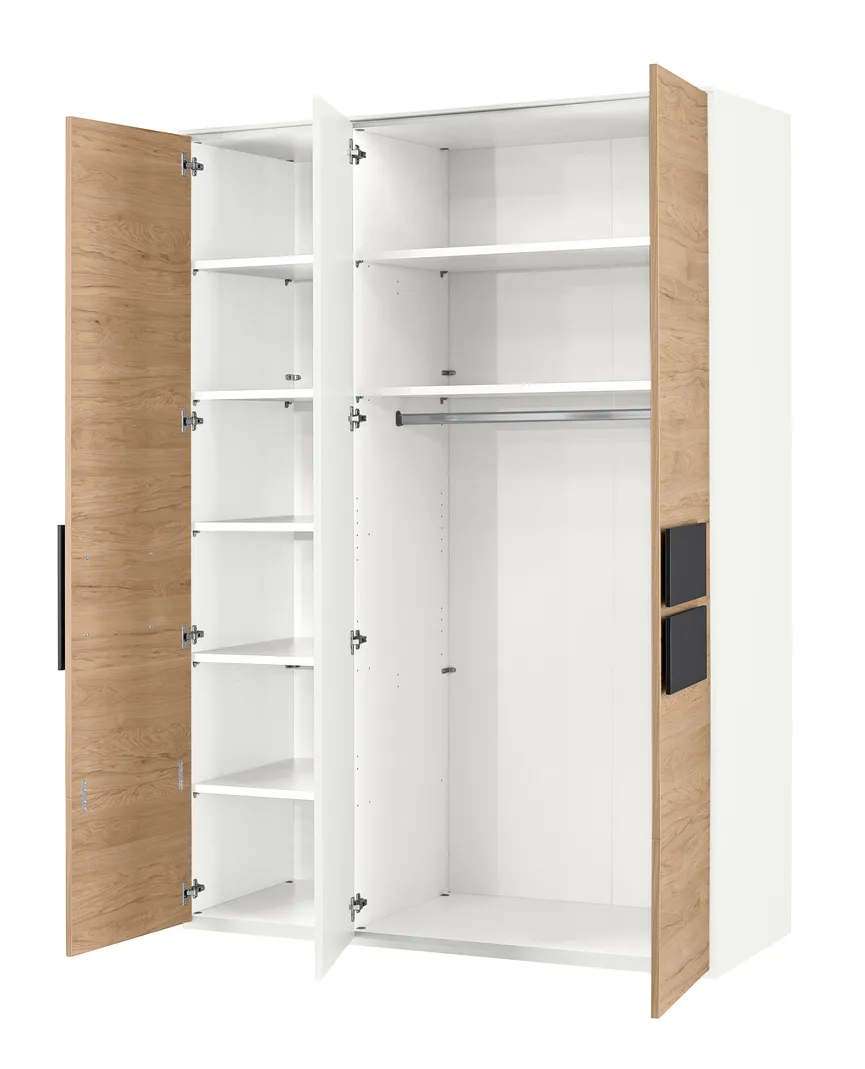 Kleiderschrank 3-trg. detail