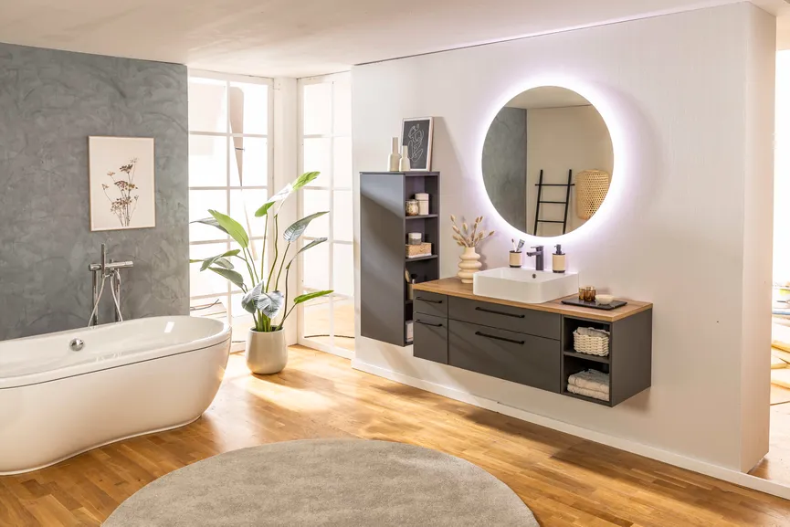 *Mittelschrank-Regal milieu