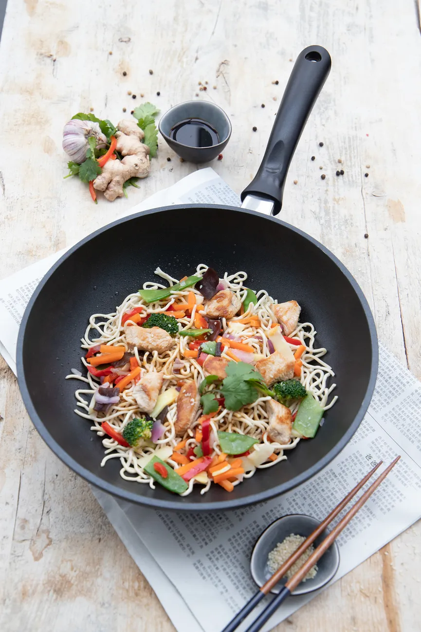 Wokpfanne 28cm Alucast milieu