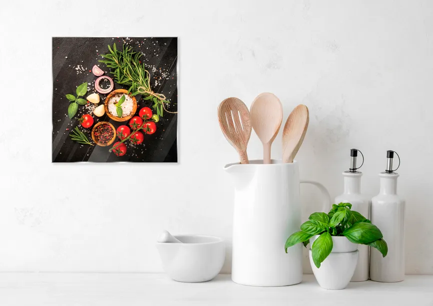 Küche / Kräuter / Tomatoes and milieu