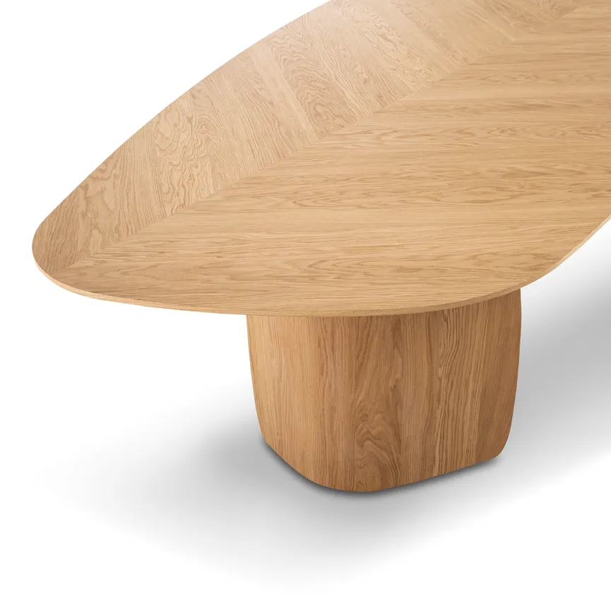 Esstisch T0300 chevron detail