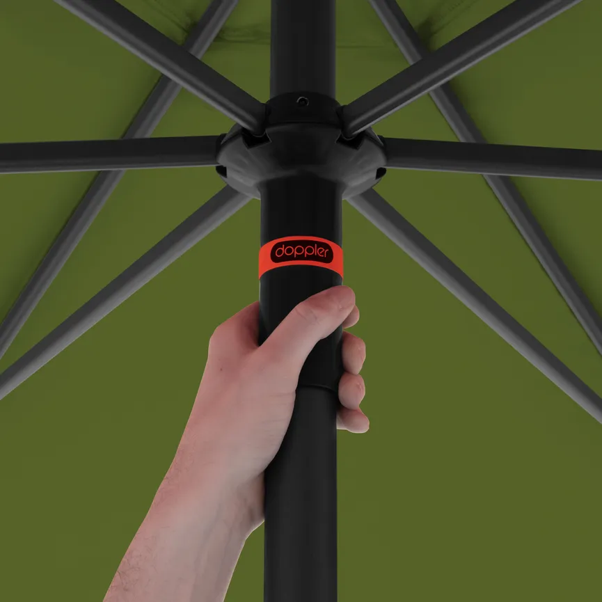 Push Up Schirm Ø300 cm detail