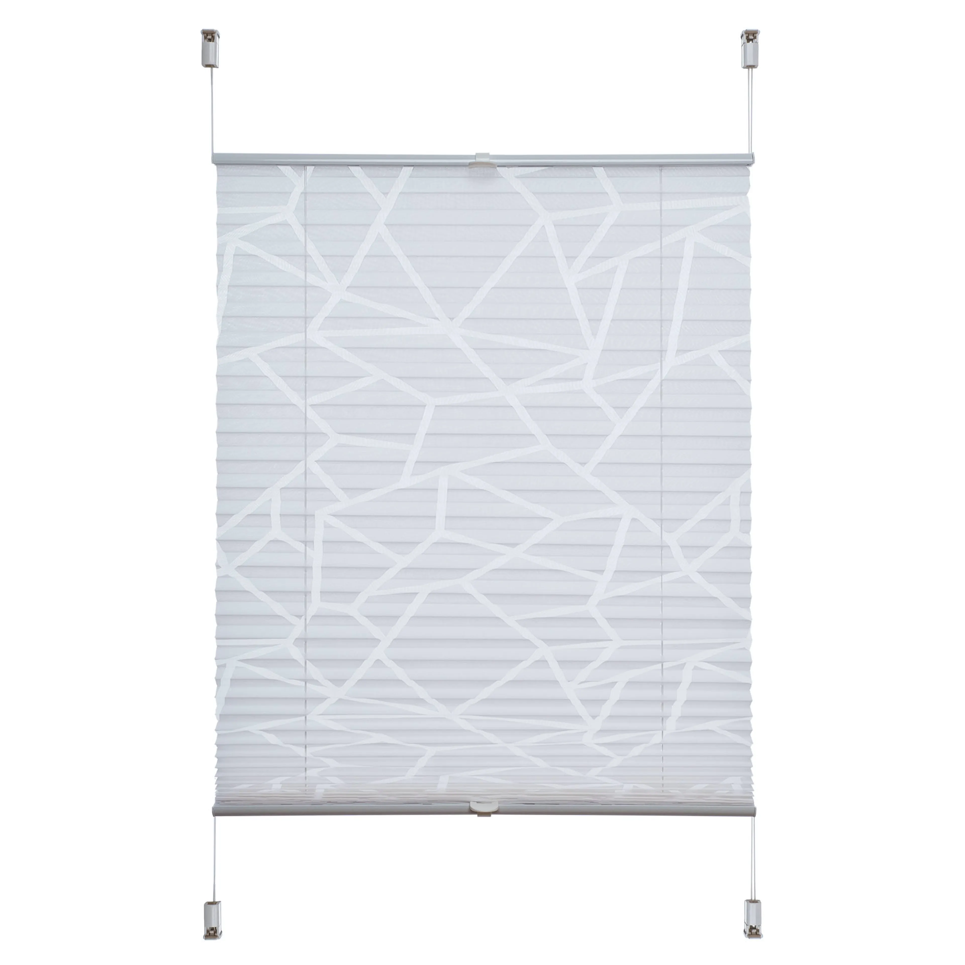 Klemmfix-Plissee  Ausbrenner 75 x 130