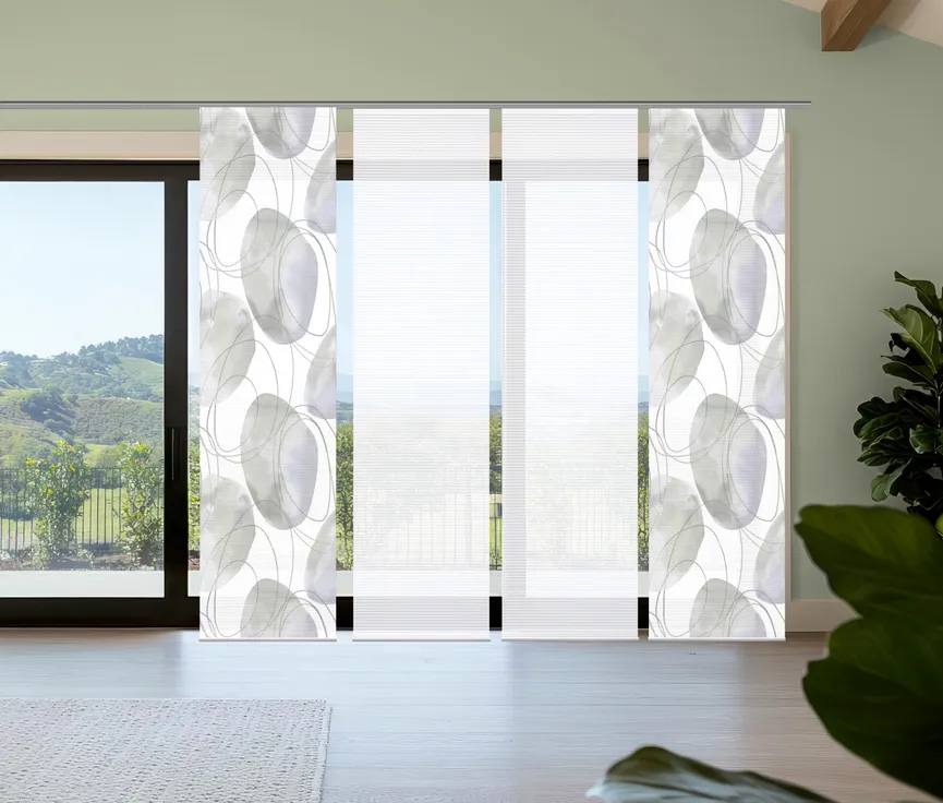 Schiebevorhang Ellrik 4er Set milieu