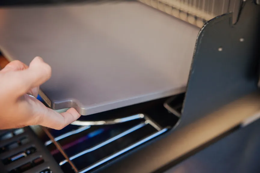 Crafted Grillstein glasiert detail