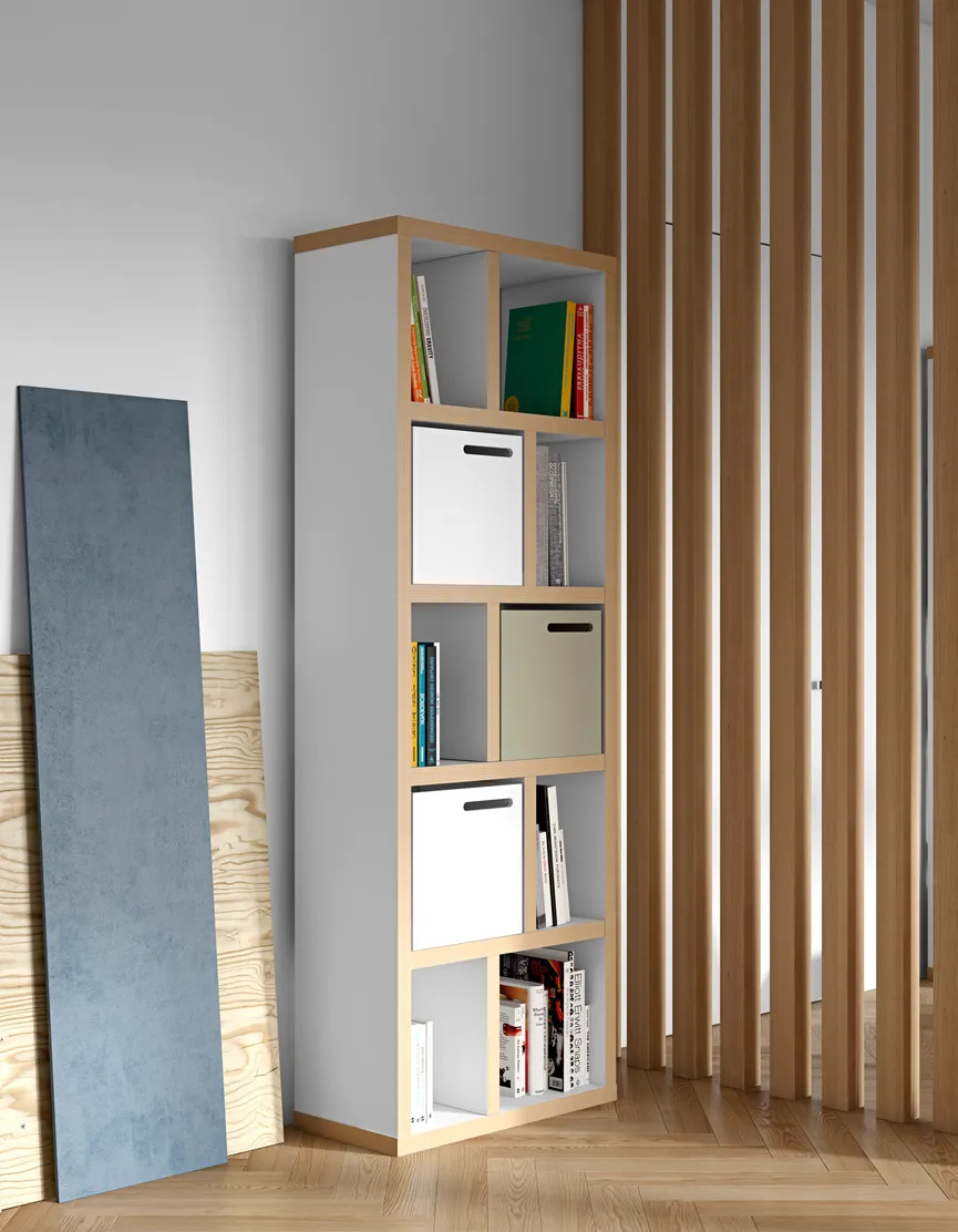 Bücherregal 5 milieu