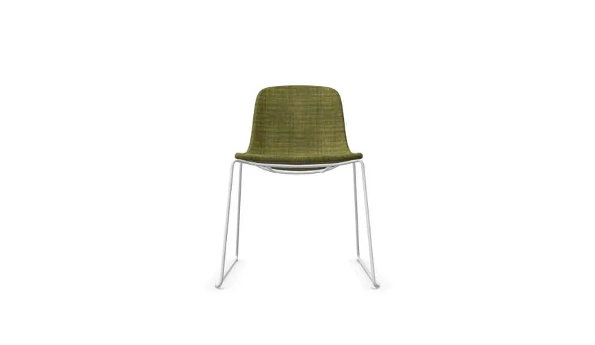 Stuhl Sled fully upholstered detail