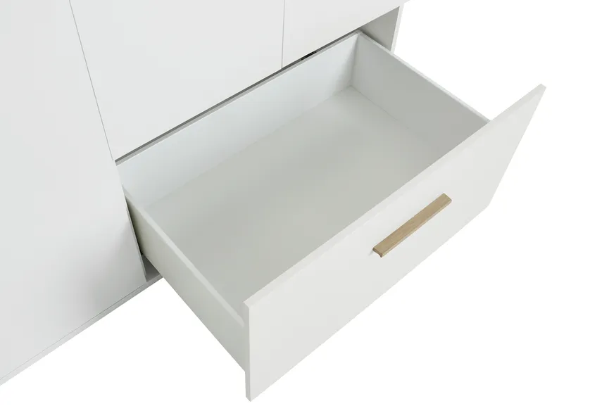 Kleiderschrank 4-trg. detail