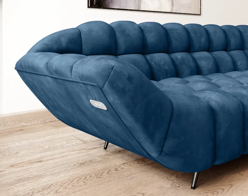 Ecksofa motorisch detail