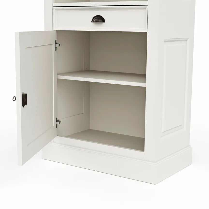 Bücherschrank detail