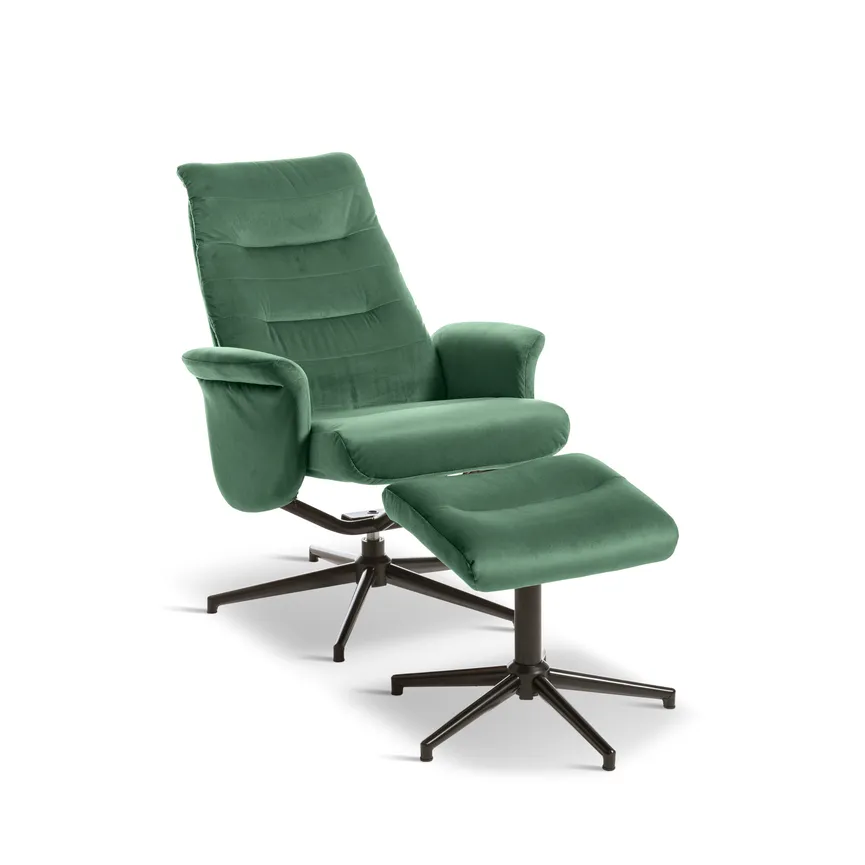 Relaxsessel + Hocker detail