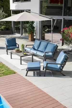 Gartenhocker Set