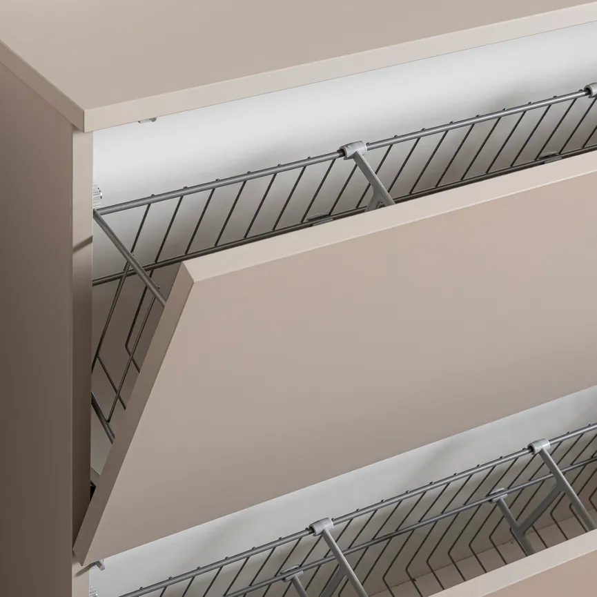 Hängeschuhschrank 2K detail