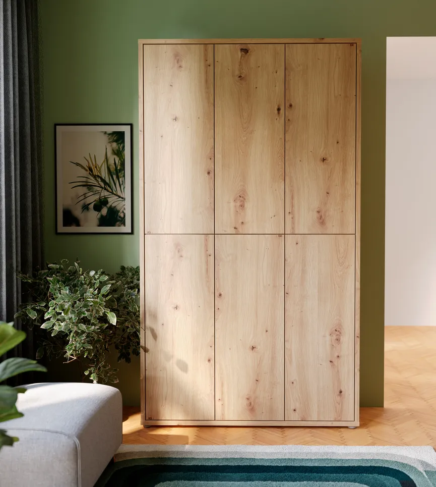 Garderobenschrank 6T milieu