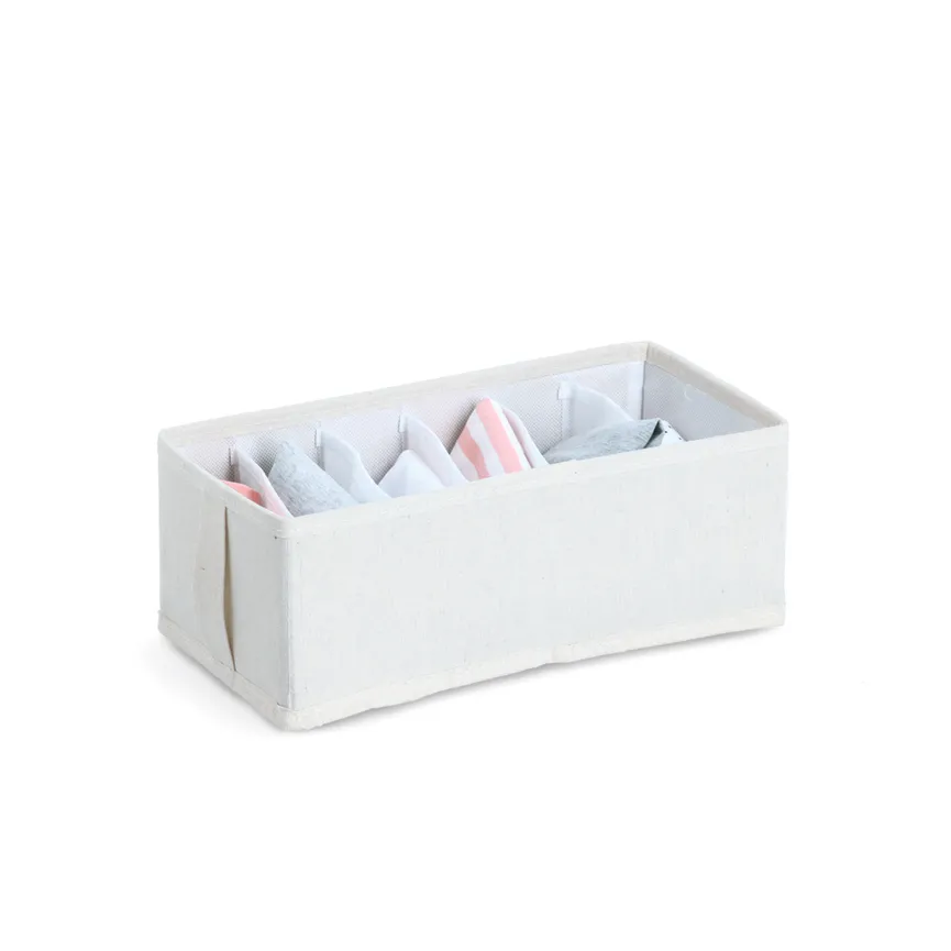 Aufbewahrungsbox beige detail