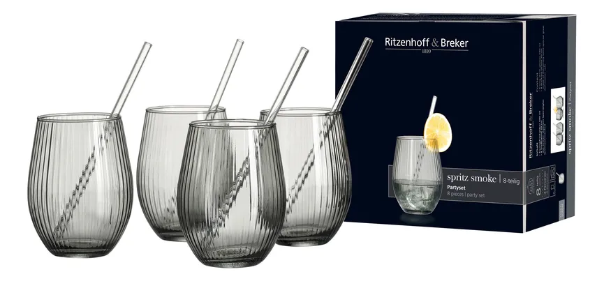 Becher-Set "Spritz" 8-tlg. milieu