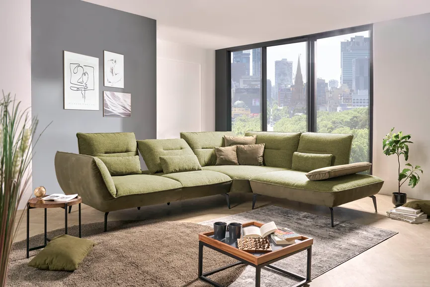 Ecksofa groß detail