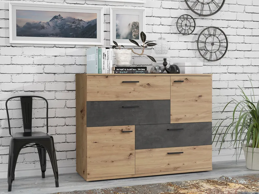 Kommode 2T/4S milieu