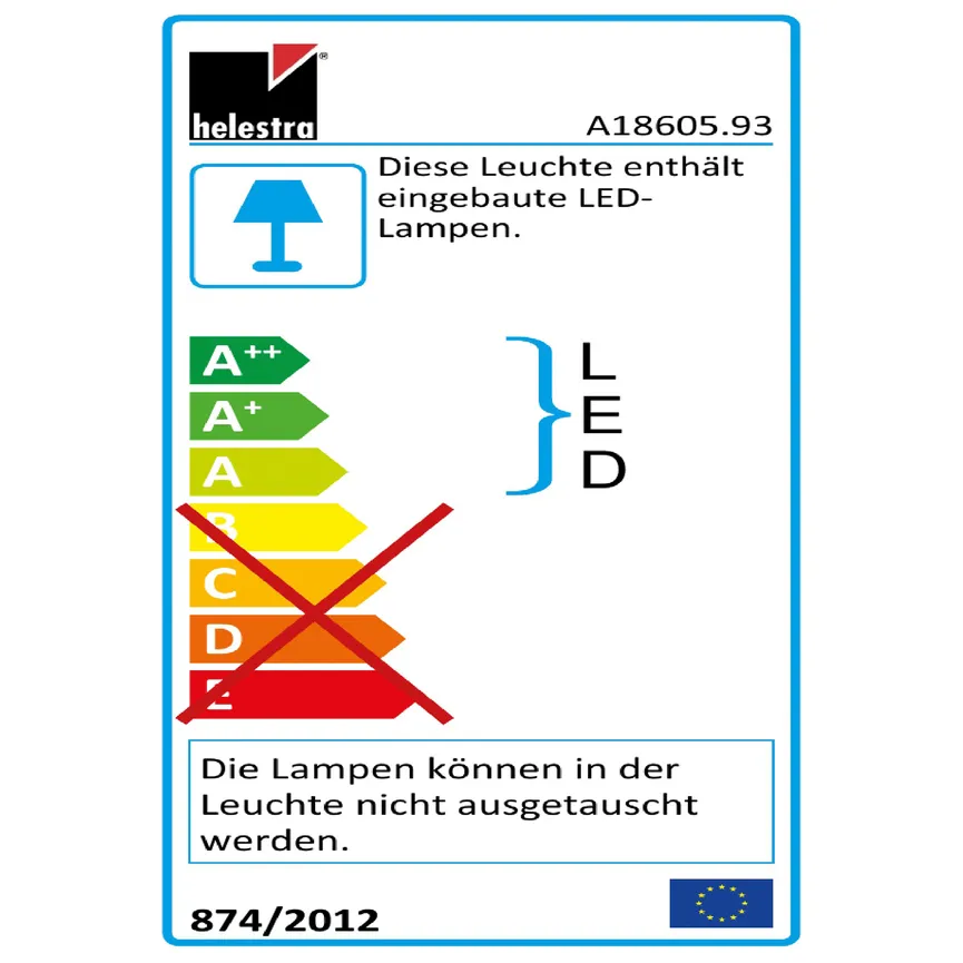 Außenwandleuchten "Free" energielabel