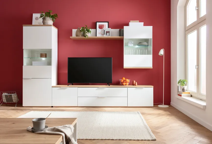 TV-Lowboard 2-trg., milieu
