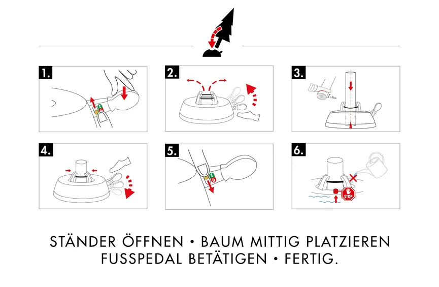 Christbaumständer "Basic" detail