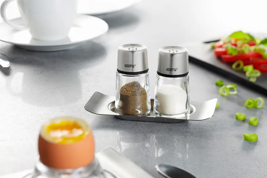 Salz-u.Pfefferstreuer-Set Brun milieu