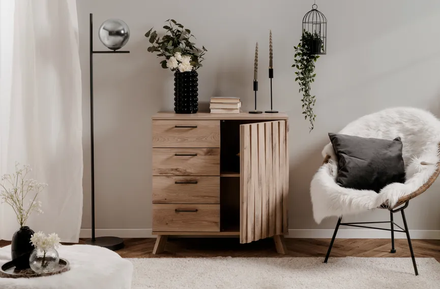 Kommode 1T/4S detail