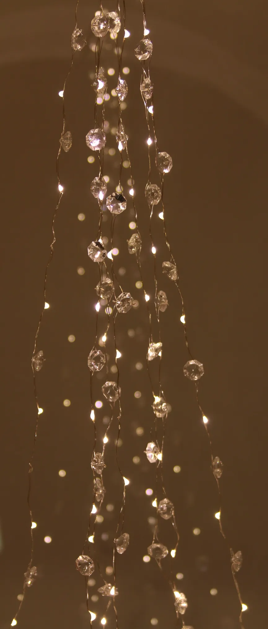 Lichterkette "Regen Klunker" detail