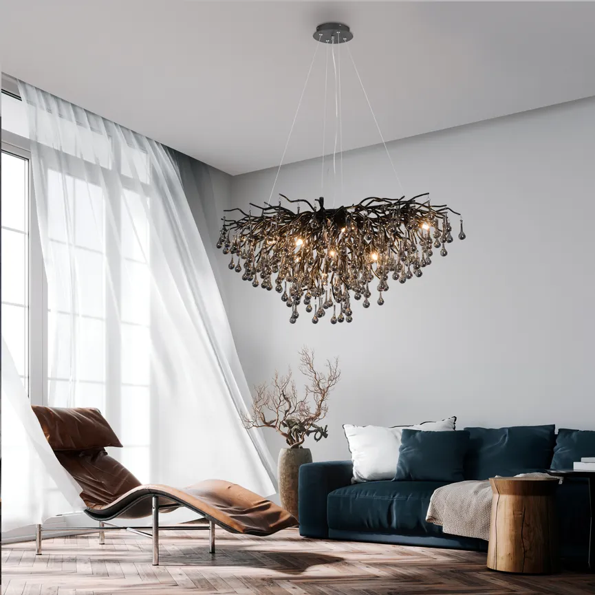 Pendelleuchte "Icicle" milieu