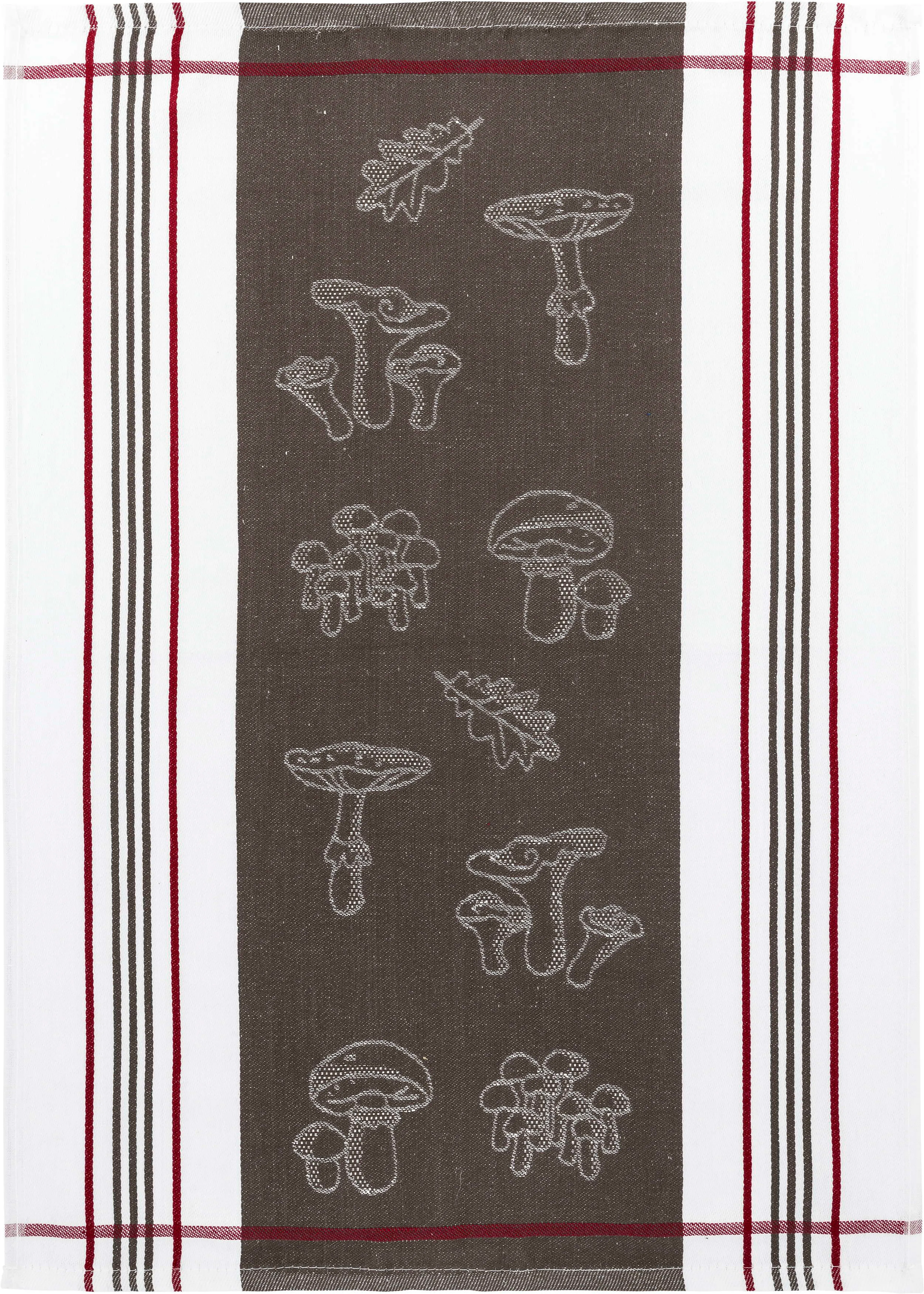 Geschirrtuch  Waldpilze 50 x 70 cm