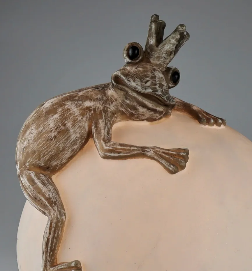 Bodenleuchte "Frosch" detail