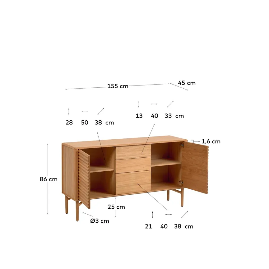 Sideboard detail