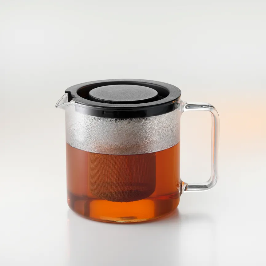 Kanne 1,3 Liter mit Sieb detail