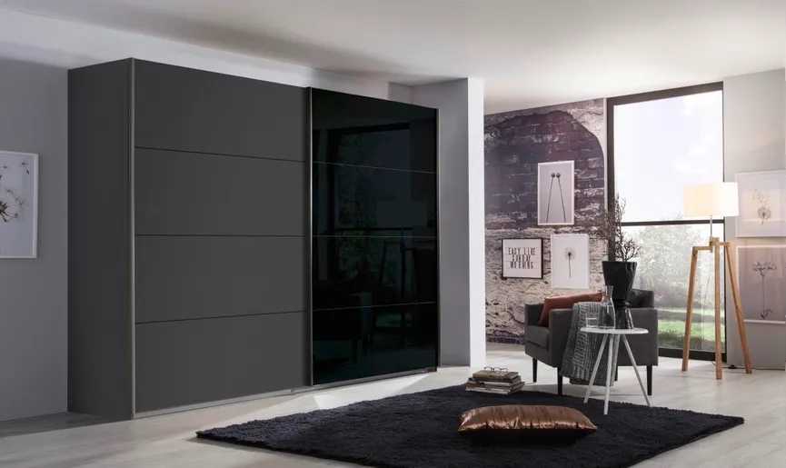 Schwebetürenschrank 2-trg. milieu