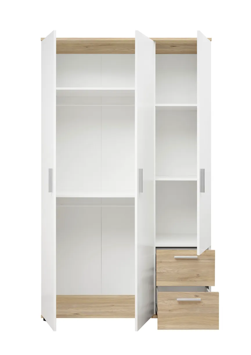 Kleiderschrank 3-trg. detail