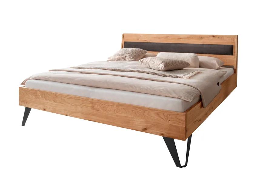 Massivholzbett 160x200 cm hauptaufnahme