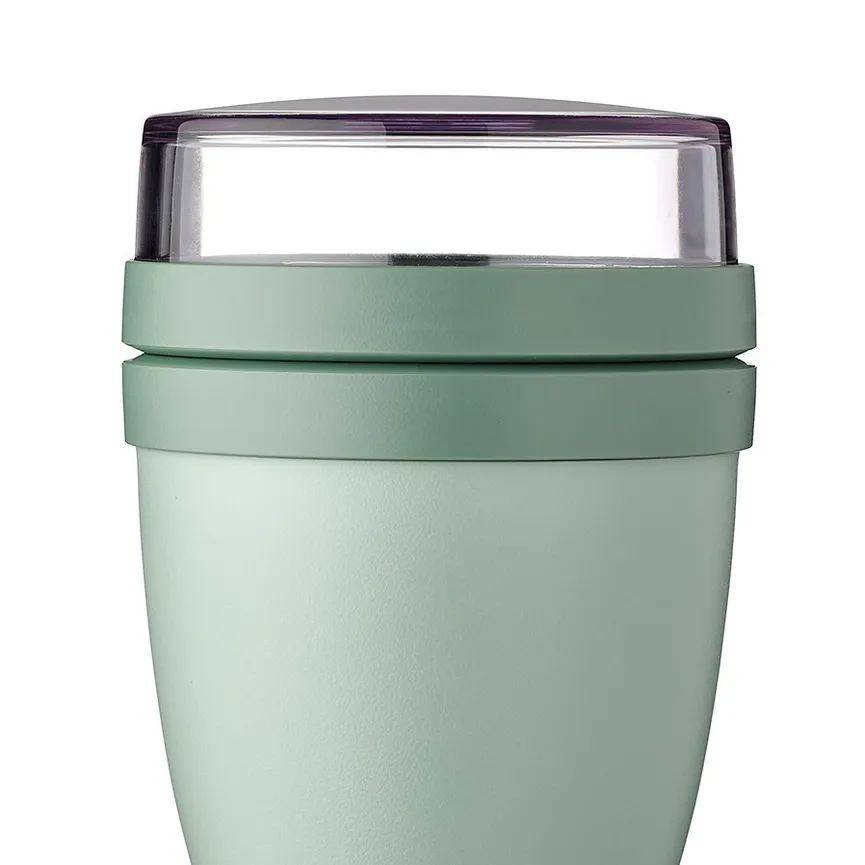 Lunchpot Ellipse nordic sage detail