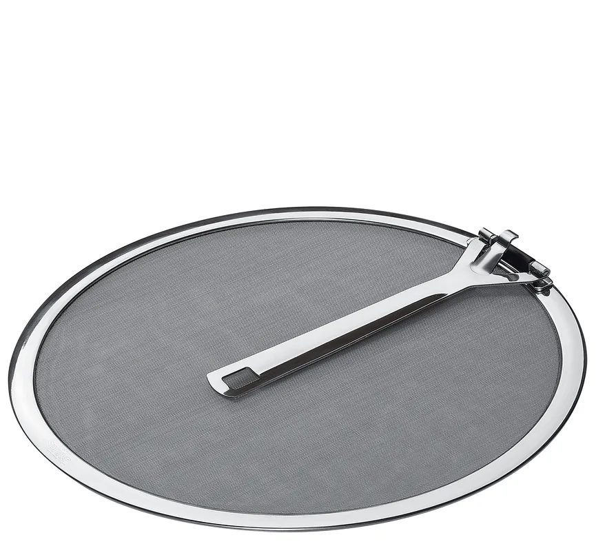 Spritzschutz "Vulcano" silber detail