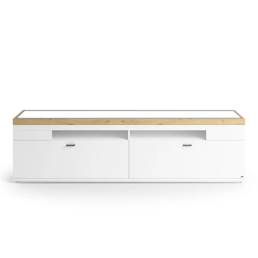TV-Lowboard mit 4 Schubkästen milieu